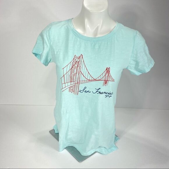 Gap San Francisco Golden Gate Bridge Tee S - Picture 1 of 13